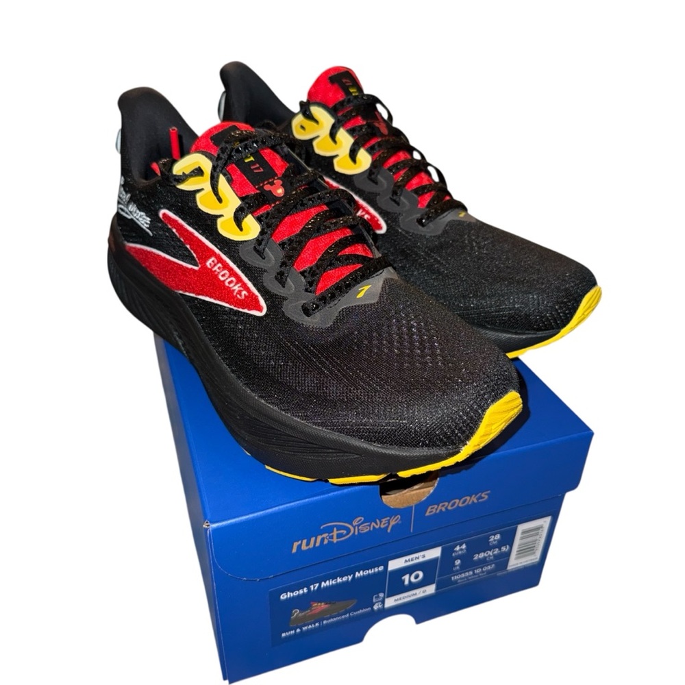 Brooks Ghost 17 Mickey Mouse Shoes (Disney Edition)